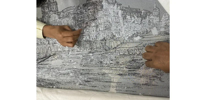 V V. Exports Showcases “Echoes of Old Bombay” Embroidery Exhibition at 47-A, Mumbai